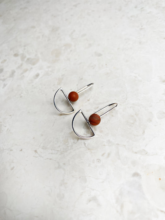 Marble Threader Earrings